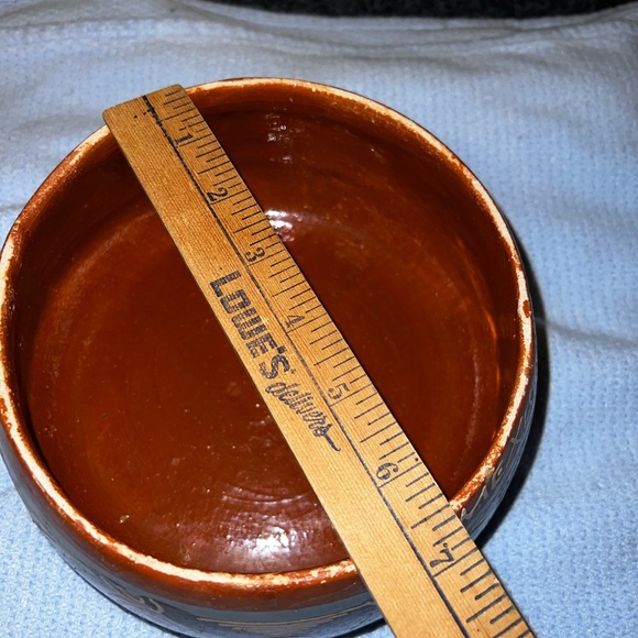 Vintage Mexican Pottery Tlaquepaque Redware Bean Pot W/ Lid - Picture 13 of 15